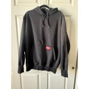 Milwaukee Tools Heavyweight Workwear Hoodie Black Size L Gorpcore Streetwear